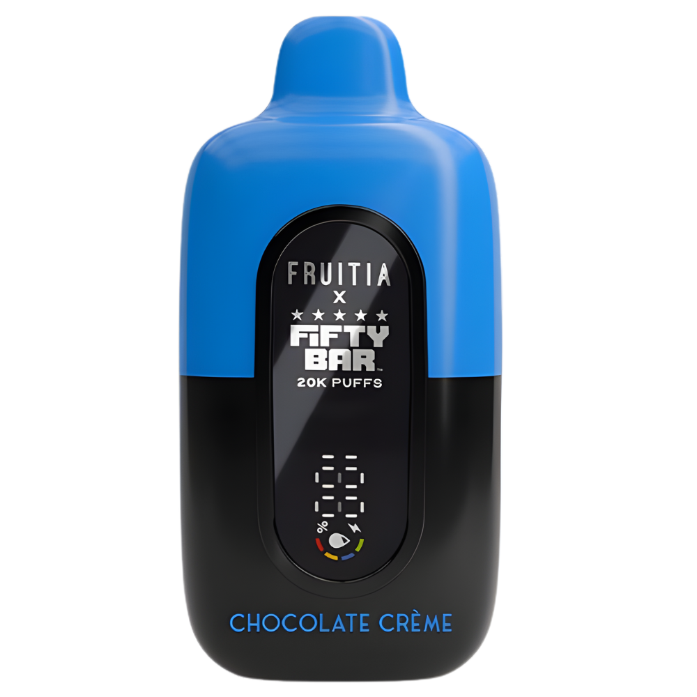 Chocolate Crème – Fifty Bar X Fruitia | 20K Puffs - Image 2