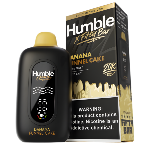 Banana Funnel Cake – Fifty Bar X Humble | 20K Puffs