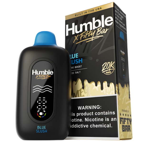 Blue Slush – Fifty Bar X Humble | 20K Puffs