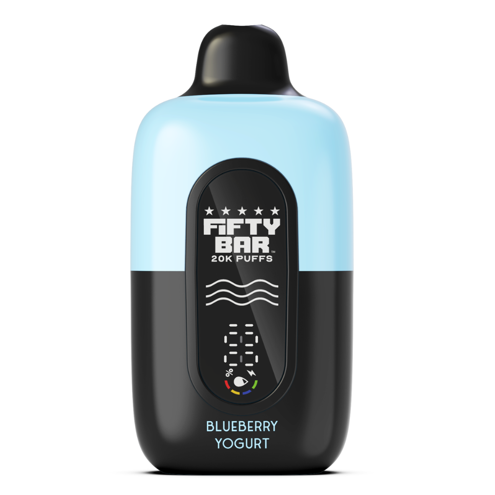 Blueberry Yogurt – Fifty Bar Black Series | 20K Puffs - Image 2