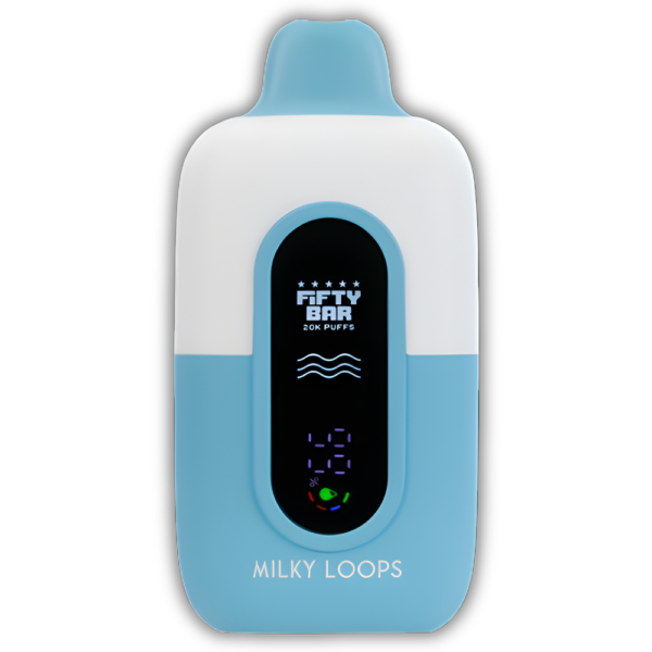 Milky Loops – Fifty Bar Nixodine | 20K Puffs