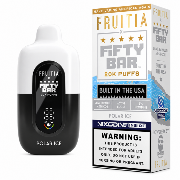Polar Ice – Fruitia Nixodine | 20K Puffs