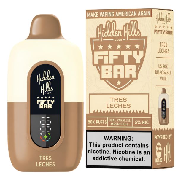 Tres Leches – Fifty Bar X Hidden Hills | 20K Puffs