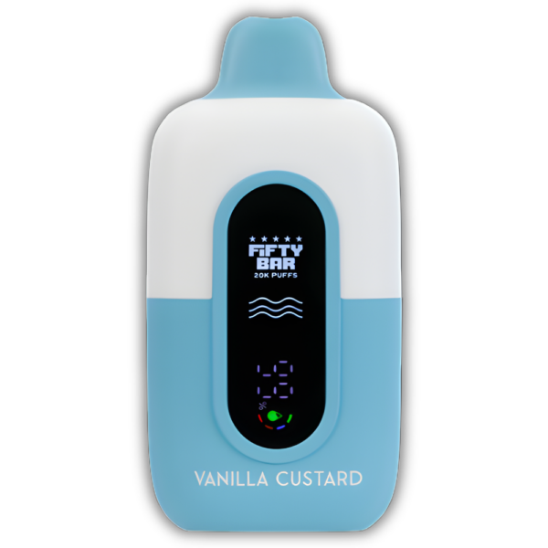 Vanilla Custard – Fifty Bar Nixodine | 20K Puffs