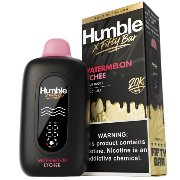 Watermelon Lychee – Fifty Bar X Humble | 20K Puffs